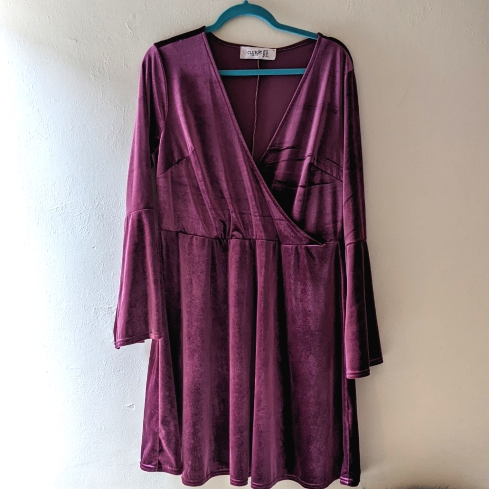 ASOS velvet dress